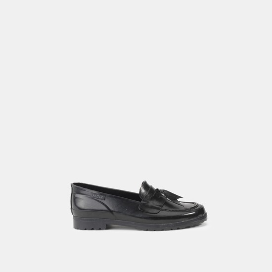 Aigle Rubber Moccasins Women Black ZA-96084